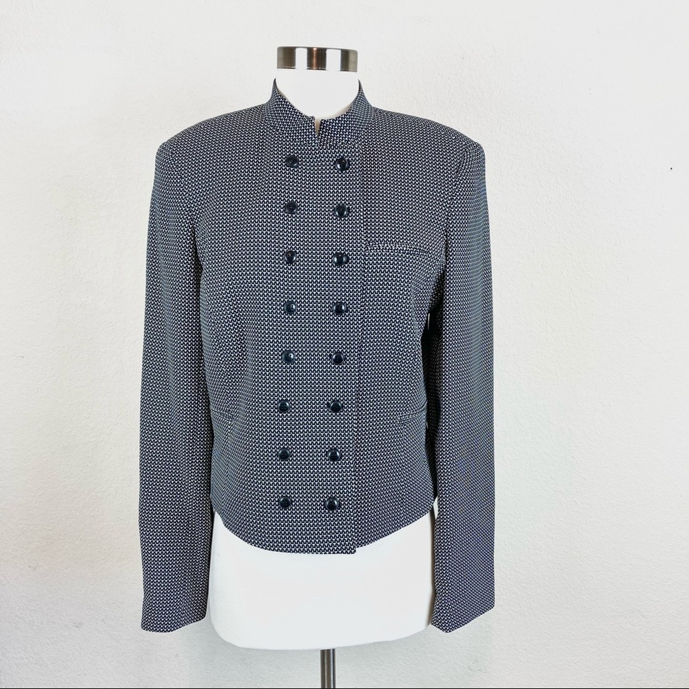 Lillie Rubin Jacket NWT Black & White Print
